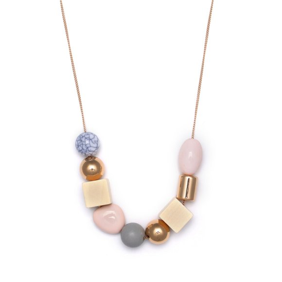 💕💕Last One Wood Turquoise Long Necklace - Picture 5 of 8